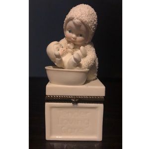 Department 56 Snowbabies Trinket Box